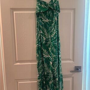 Lush Green tube romper
